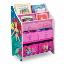 Delta Children Princess Book & Toy Organizer