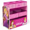 Delta Children Princess Multi-Bin Toy Organizer Storage