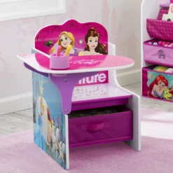 Delta Children Activity Desks Princess Chair Desk With Storage Bin