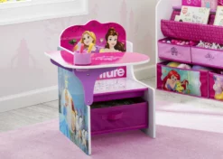 Delta Children Activity Desks Princess Chair Desk With Storage Bin