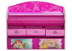 Delta Children Princess Deluxe Book & Toy Organizer 11 Delta Children Princess Deluxe Book & Toy Organizer