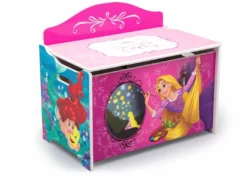 Delta Children Storage Princess Deluxe Toy Box