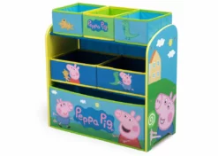 Delta Children Peppa Pig Multi-Bin Toy Organizer Storage