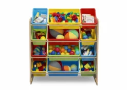 Delta Children Kids Toy Storage Organizer With 12 Plastic Bins