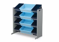 Delta Children Kids Toy Storage Organizer With 12 Plastic Bins