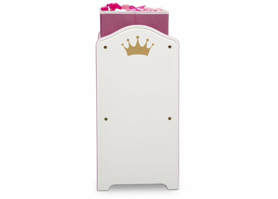 Delta Children Storage Princess Crown Multi-Bin Toy Organizer, White/Pink 8 Delta Children Storage Princess Crown Multi-Bin Toy Organizer, White/Pink