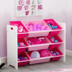 Delta Children MySize 9 Bin Plastic Toy Organizer