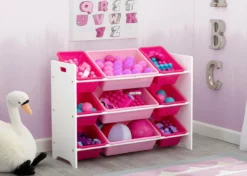 Delta Children MySize 9 Bin Plastic Toy Organizer