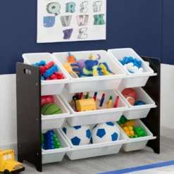 Delta Children MySize 9 Bin Plastic Toy Organizer