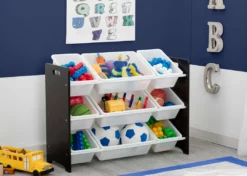 Delta Children MySize 9 Bin Plastic Toy Organizer