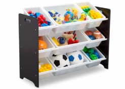 Delta Children MySize 9 Bin Plastic Toy Organizer