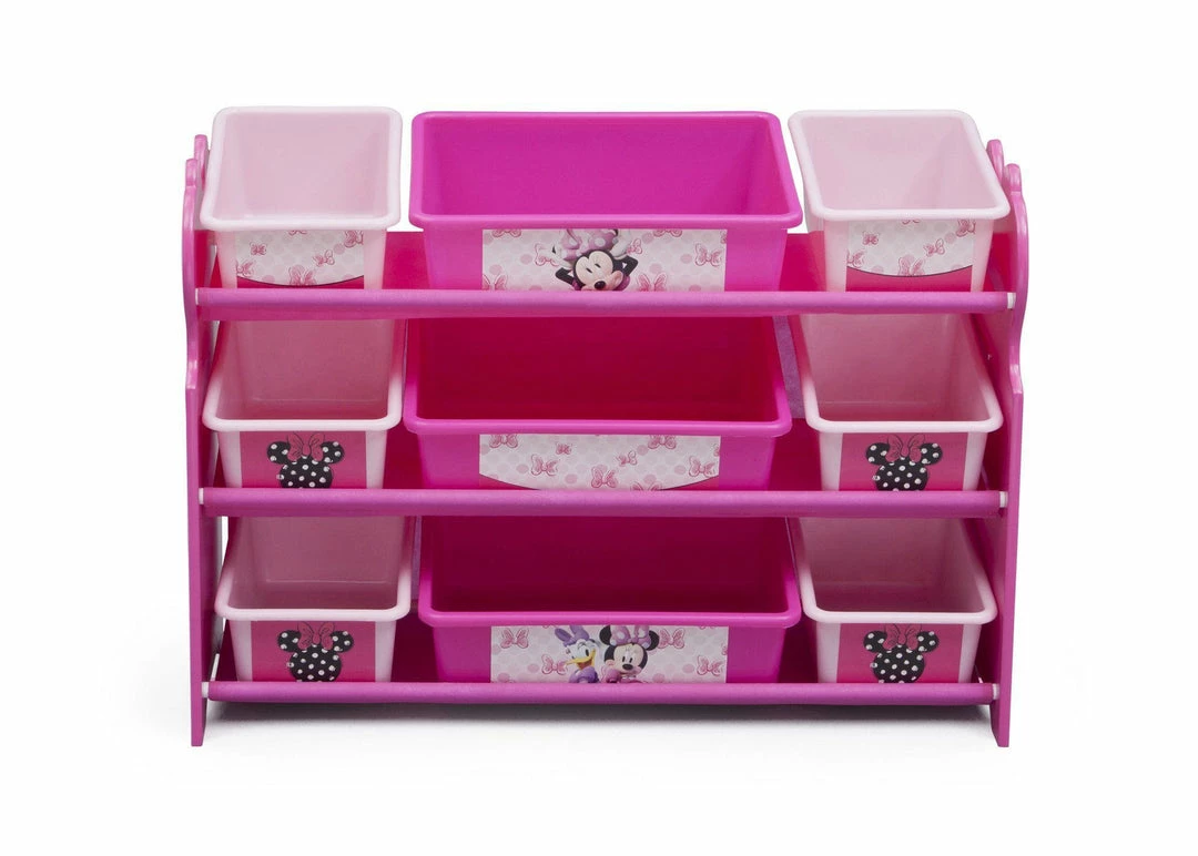 Delta Children Storage Minnie Mouse Plastic 9 Bin Organizer 7 Delta Children Storage Minnie Mouse Plastic 9 Bin Organizer