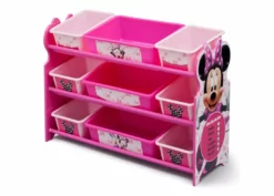 Delta Children Storage Minnie Mouse Plastic 9 Bin Organizer 11 Delta Children Storage Minnie Mouse Plastic 9 Bin Organizer