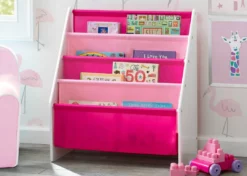Delta Children Storage & Organization Sling Book Rack Bookshelf For Kids