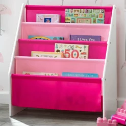 Delta Children Storage & Organization Sling Book Rack Bookshelf For Kids