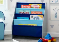 Delta Children Storage & Organization Sling Book Rack Bookshelf For Kids