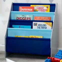 Delta Children Storage & Organization Sling Book Rack Bookshelf For Kids