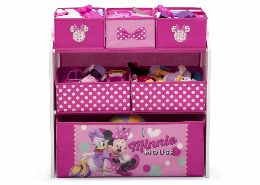 Delta Children Storage Minnie Mouse Design And Store 6 Bin Toy Organizer 5 Delta Children Storage Minnie Mouse Design And Store 6 Bin Toy Organizer