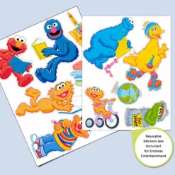 Delta Children Sesame Street Deluxe 9 Bin Design And Store Toy Organizer Storage