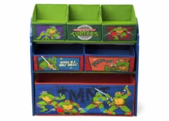 Delta Children Teenage Mutant Ninja Turtles Multi-Bin Toy Organizer