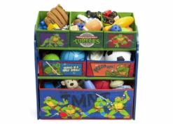 Delta Children Teenage Mutant Ninja Turtles Multi-Bin Toy Organizer