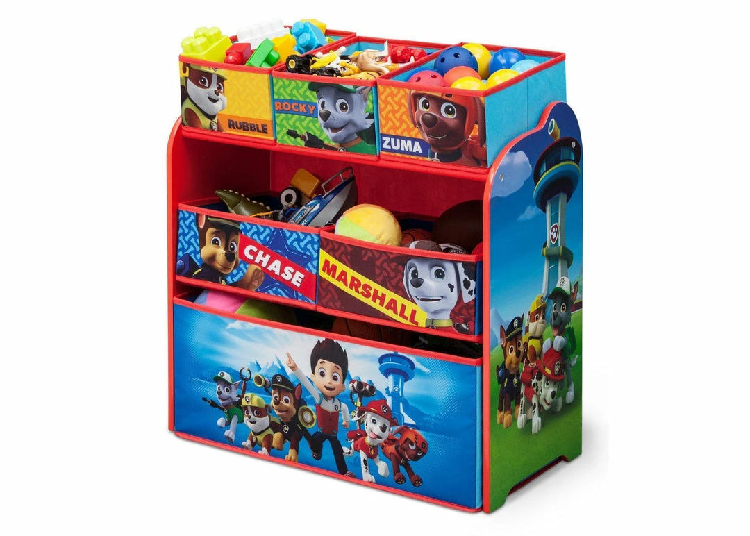 Delta Children Storage PAW Patrol Multi-Bin Toy Organizer 6 Delta Children Storage PAW Patrol Multi-Bin Toy Organizer