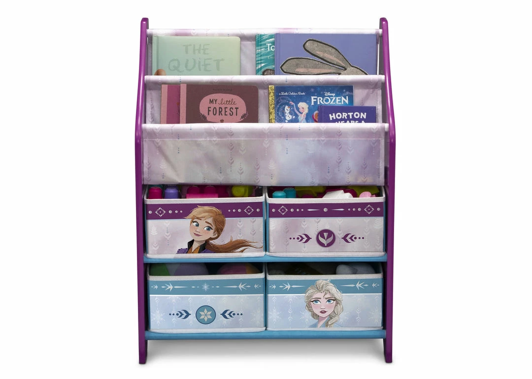 Delta Children Frozen II Toy And Book Organizer Storage 4 Delta Children Frozen II Toy And Book Organizer Storage