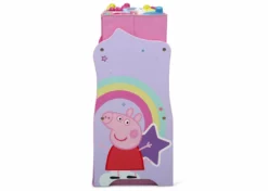 Delta Children Peppa Pig 6 Bin Design And Store Toy Organizer
