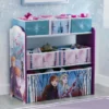 Delta Children Frozen II Design And Store 6 Bin Toy Organizer