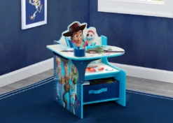 Disney/Pixar Activity Desks Toy Story 4 Chair Desk With Storage Bin By Delta Children