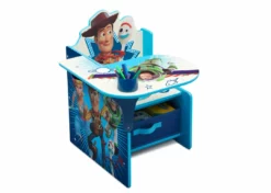 Disney/Pixar Activity Desks Toy Story 4 Chair Desk With Storage Bin By Delta Children