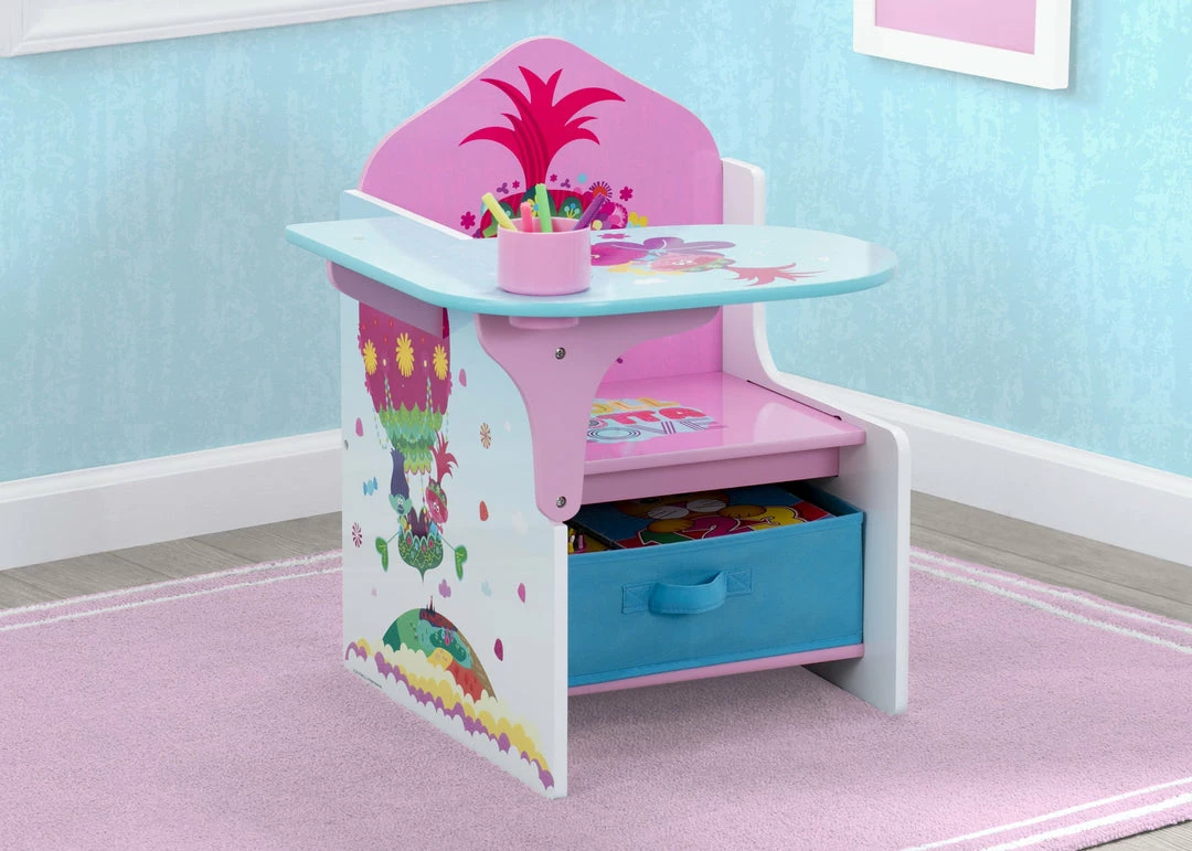 Delta Children Trolls World Tour Chair Desk With Storage Bin 3 Delta Children Trolls World Tour Chair Desk With Storage Bin