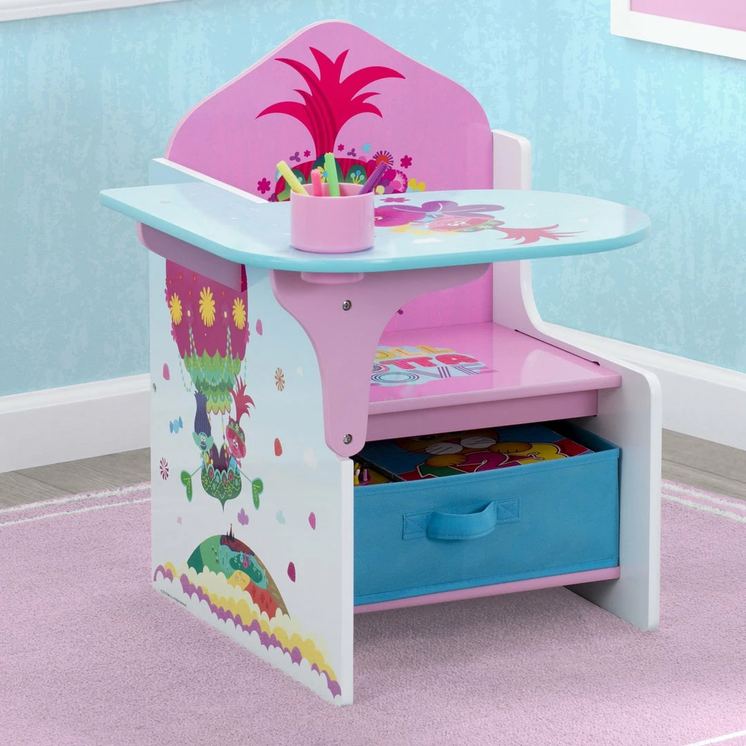 Delta Children Trolls World Tour Chair Desk With Storage Bin 9 Delta Children Trolls World Tour Chair Desk With Storage Bin