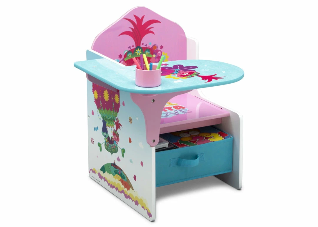 Delta Children Trolls World Tour Chair Desk With Storage Bin 5 Delta Children Trolls World Tour Chair Desk With Storage Bin