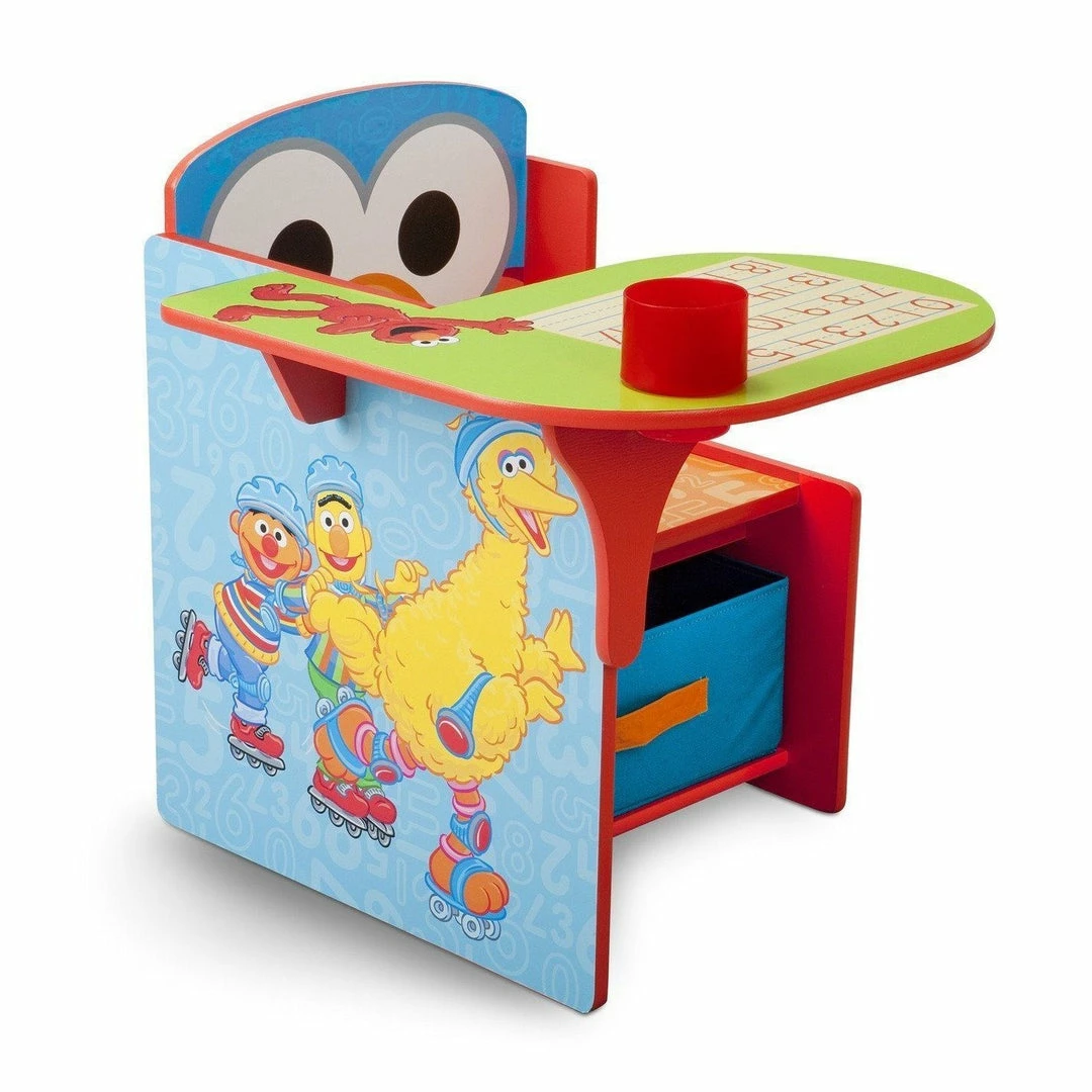 Delta Children Sesame Street Chair Desk With Storage Bin 4 Delta Children Sesame Street Chair Desk With Storage Bin
