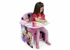 Delta Children Activity Desks Minnie Mouse Chair Desk With Storage Bin
