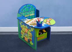 Delta Children Teenage Mutant Ninja Turtles Chair Desk With Storage Bin