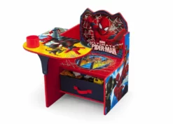 Delta Children Activity Desks Spider-Man Chair Desk With Storage Bin