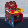 Delta Children Activity Desks Spider-Man Chair Desk With Storage Bin
