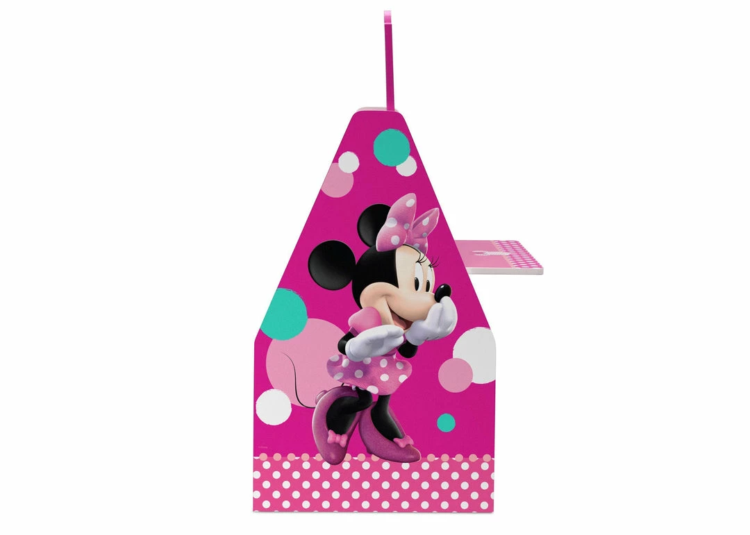 Delta Children Minnie Mouse Deluxe Kids Art Table - Easel, Desk, Stool, Toy Organizer 7 Delta Children Minnie Mouse Deluxe Kids Art Table - Easel, Desk, Stool, Toy Organizer