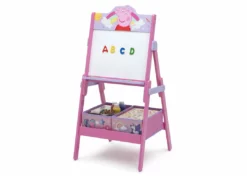 Delta Children Peppa Pig Wooden Activity Easel With Storage Gifts 9 Delta Children Peppa Pig Wooden Activity Easel With Storage Gifts