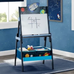 Delta Children Space Adventures Wooden Activity Easel With Storage 9 Delta Children Space Adventures Wooden Activity Easel With Storage