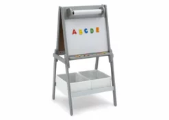 Delta Children Chelsea Double-Sided Storage Easel With Paper Roll And Magnets | Dry Erase Surface & Chalkboard Surface Gifts 12 Delta Children Chelsea Double-Sided Storage Easel With Paper Roll And Magnets | Dry Erase Surface & Chalkboard Surface Gifts