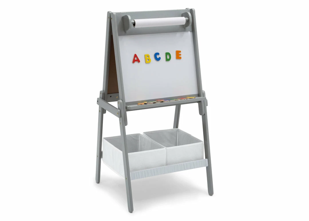 Delta Children Chelsea Double-Sided Storage Easel With Paper Roll And Magnets | Dry Erase Surface & Chalkboard Surface Gifts 5 Delta Children Chelsea Double-Sided Storage Easel With Paper Roll And Magnets | Dry Erase Surface & Chalkboard Surface Gifts