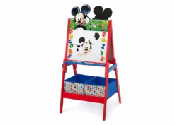 Delta Children Mickey Mouse Wooden Double Sided Activity Easel 12 Delta Children Mickey Mouse Wooden Double Sided Activity Easel