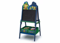 Delta Children Teenage Mutant Ninja Turtles Wooden Double Sided Activity Easel Easels