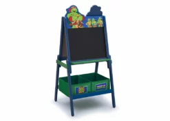 Delta Children Teenage Mutant Ninja Turtles Wooden Double Sided Activity Easel Easels
