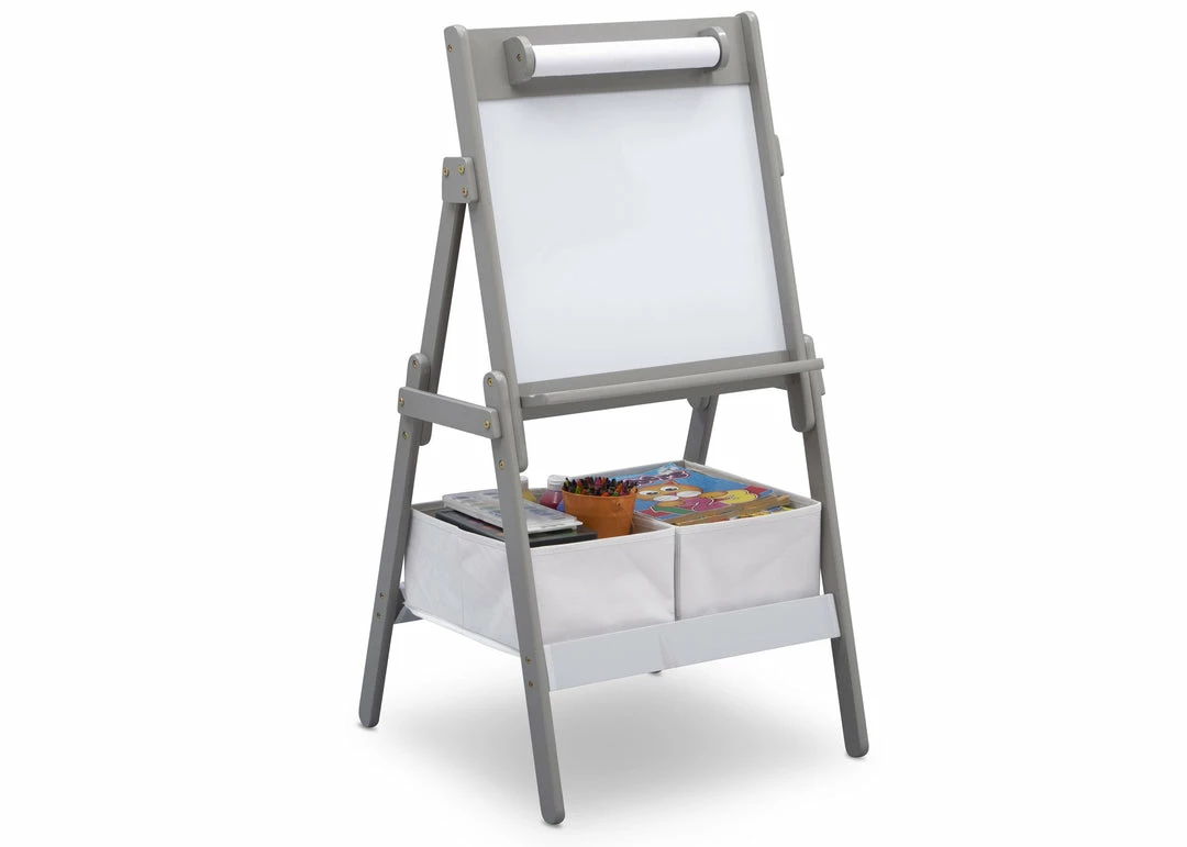 Delta Children Classic Kids Whiteboard/Dry Erase Easel With Paper Roll And Storage 5 Delta Children Classic Kids Whiteboard/Dry Erase Easel With Paper Roll And Storage