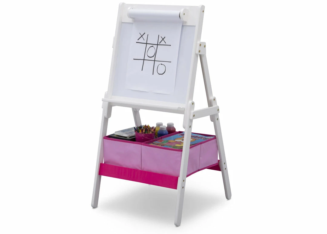 Delta Children Classic Kids Whiteboard/Dry Erase Easel With Paper Roll And Storage 10 Delta Children Classic Kids Whiteboard/Dry Erase Easel With Paper Roll And Storage