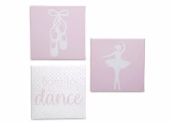 Delta Children Ballerina 3-Piece Canvas Wall Art Set For Girls 13 Delta Children Ballerina 3-Piece Canvas Wall Art Set For Girls
